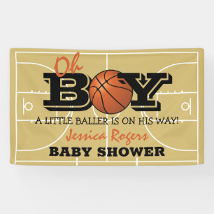 Banderoles Basket-ball 'Oh Boy'   Baller On It's Way