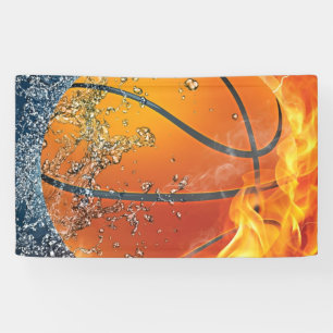 Banderoles Basket flamboyant