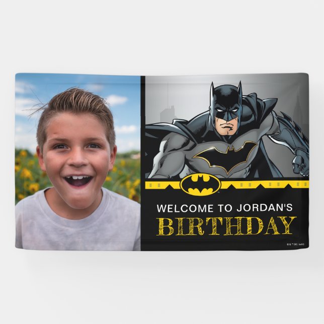 Banderoles Batman | Chalkboard Bonne photo d'accueil pour l'a (Horizontal)