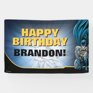 Banderoles Batman (homonymie)   Joyeux Birthday Banner