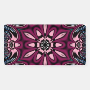 Banderoles Beau design unique de fleur Mandala