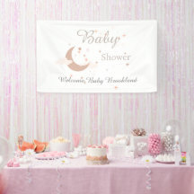 Bébé Bienvenue Lune & Étoiles Célestes Genre Neutr