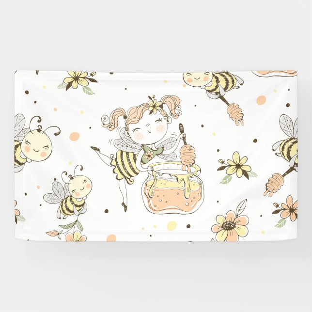 Banderoles Bee art (Horizontal)