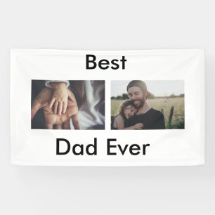 Banderoles best dad ever happy fête des pères ajouter votre p