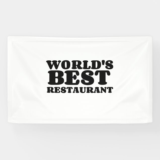 BANDEROLES BEST RESTAURANT (Horizontal)
