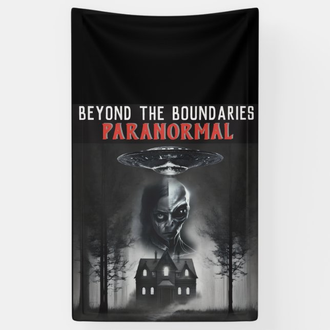 Banderoles Beyond the Boundaries Paranormal Banner (Vertical)