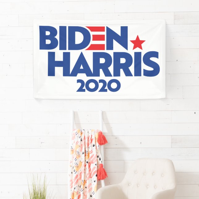 BANDEROLES BIDEN HARRIS 2020 (En situation)