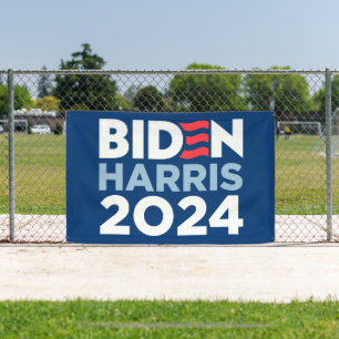 Banderoles Biden Harris 2024 Président Joe Biden