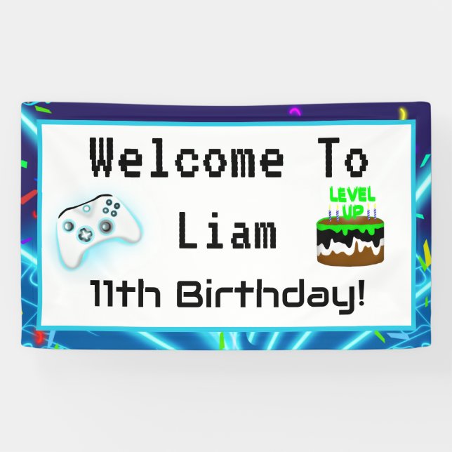 Banderoles Bienvenue À Joyeux Anniversaire Critique Hit! (Horizontal)