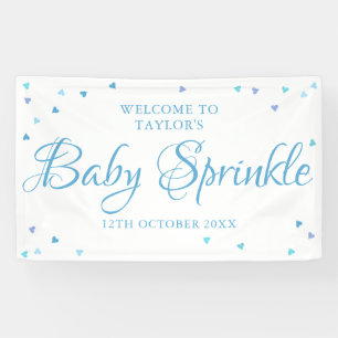 Banderoles Bienvenue à la Baby Sprinkle / Shower Love Hearts 