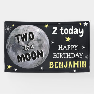 Banderoles Bienvenue à la fête d'anniversaire des 2 ans de Tw