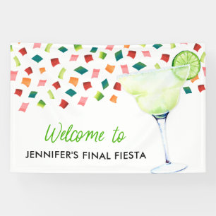 Banderoles Bienvenue à la fête de la dernière Fête des mariée