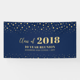 Banderoles Bienvenue à la soirée de retrouvailles de classe G