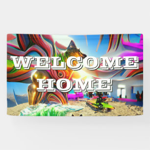 Banderoles Bienvenue Accueil personnalisé Allemand Berger Ber