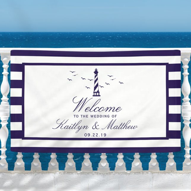 Banderoles Bienvenue de la collection de Mariages du phare na (Créateur téléchargé)