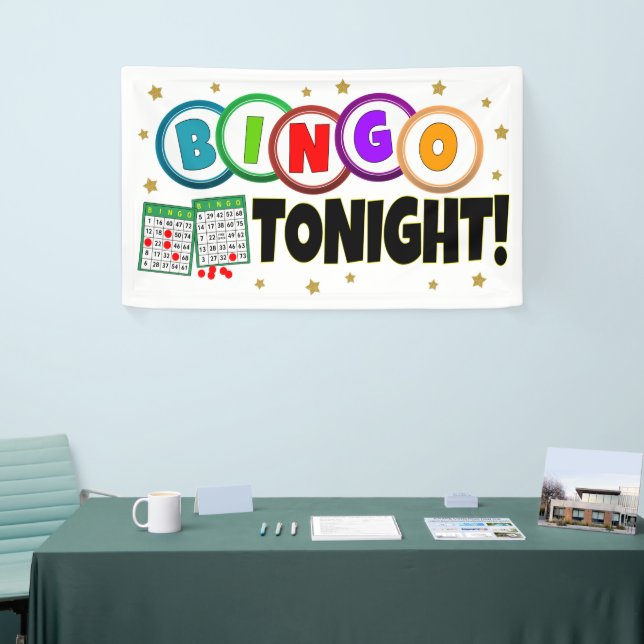Banderoles Bingo Night Banner (Salon professionnel)