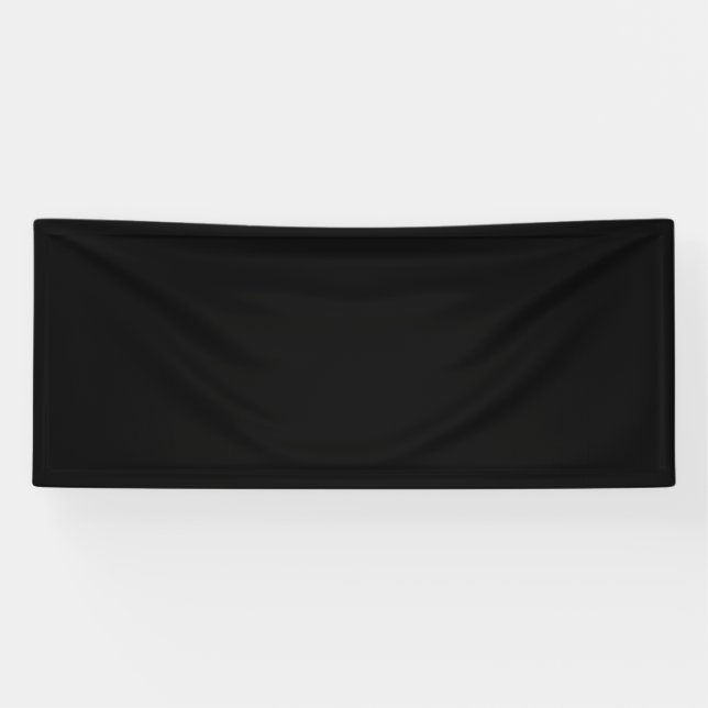 Banderoles Black #000000, Gravel Vinyl Banner (Horizontal)