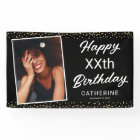 Black Gold Photo N'importe quel âge Joyeux anniver