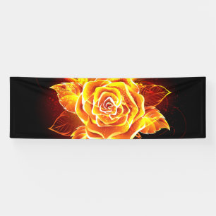Banderoles Blooming Fire Rose