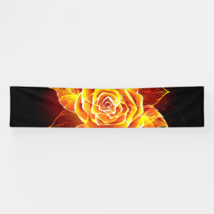 Banderoles Blooming Fire Rose
