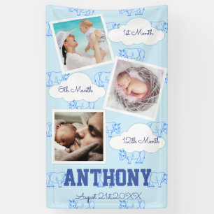 Banderoles Blue Rhino Nom du Motif Anniversaire Photo Album B