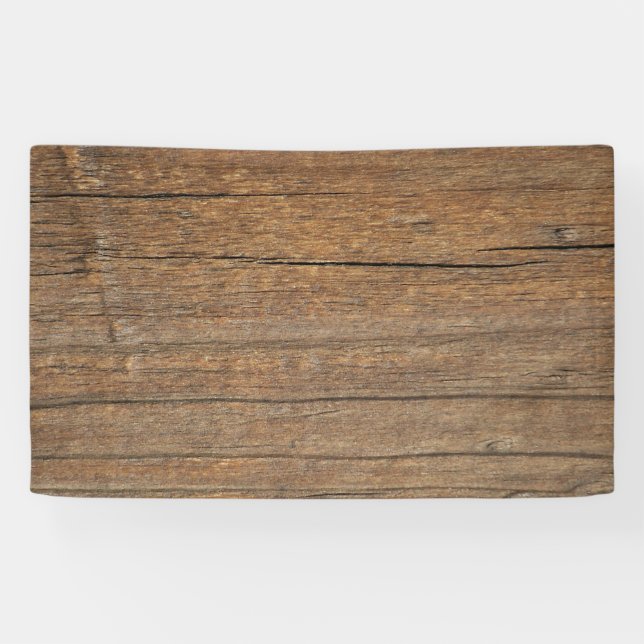 Banderoles Bois de grange rustique fond horizontal ou modèle (Horizontal)