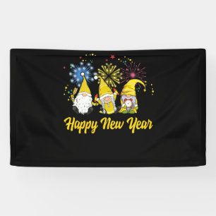 Banderoles Bonne année 2022 Gnome Lover Nouvel an