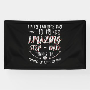 Banderoles Bonne Fête des pères À Mon Étape-Papa Extraord