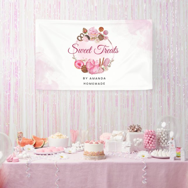 Banderoles Boulangerie de friandises (Fête)