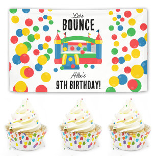Banderoles Bounce House Jumping Castle Anniversaire de enfant