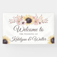 Bouquet de Sunflowers Mariage de bienvenue