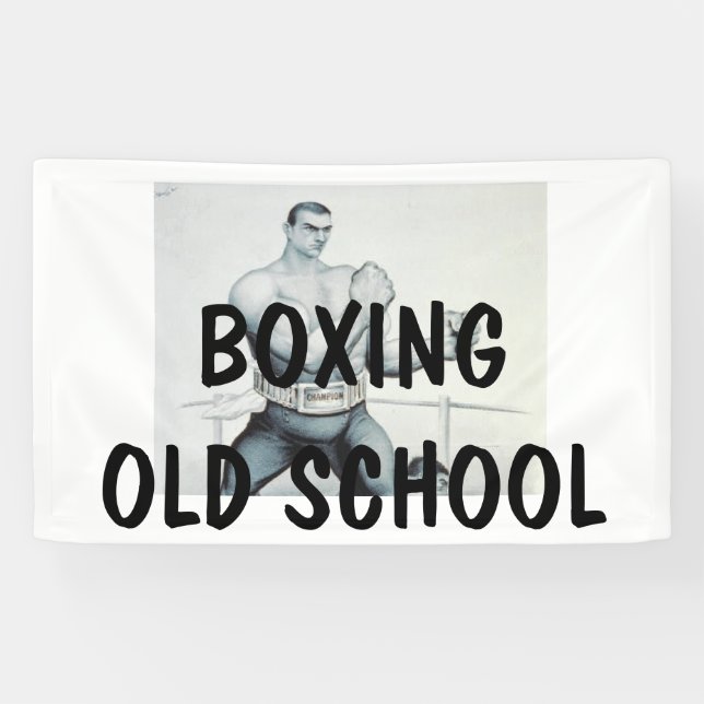 Banderoles Boxe SUPÉRIEURE (Horizontal)