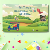 Boy Golf Thème Photo 3ème anniversaire fête