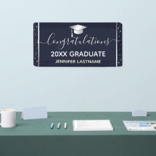 Banderoles Budget du parti Silver Graduation Party
