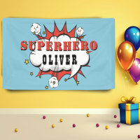 Bulle de texte de bande dessinée de super-héros po