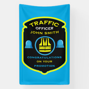 Banderoles Cadeau de promotion pour agent de police de la cir