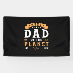 Banderoles Cadeau pour grand‑père   Le meilleur papa de la pl