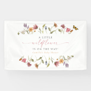 Banderoles CAMILLA Petite Fleur Sauvage En Route Baby Shower