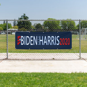 Banderoles Campagne électorale démocrate Biden Harris 2020
