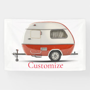 Banderoles Camper Teardrop Classic Retro Thunder_Cove