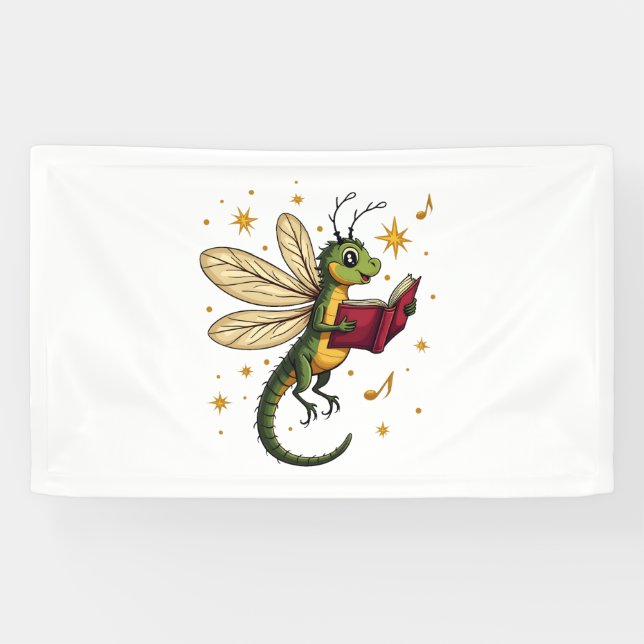 Banderoles Caroling Dragonfly (Horizontal)