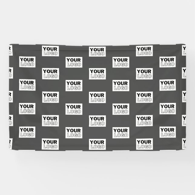 Banderoles Carrelage de votre logo de conception d'image ou d (Horizontal)