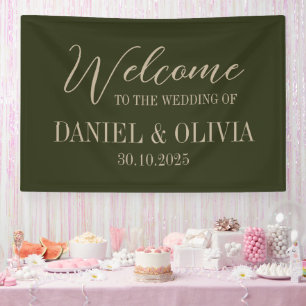 Banderoles Cartes de sièges pour Mariage de motif à cadre vin