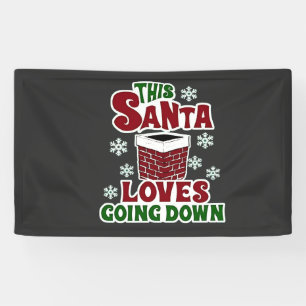 Banderoles Ce Père Noël Aime Défiler Noël Noël Noël Mauvais N