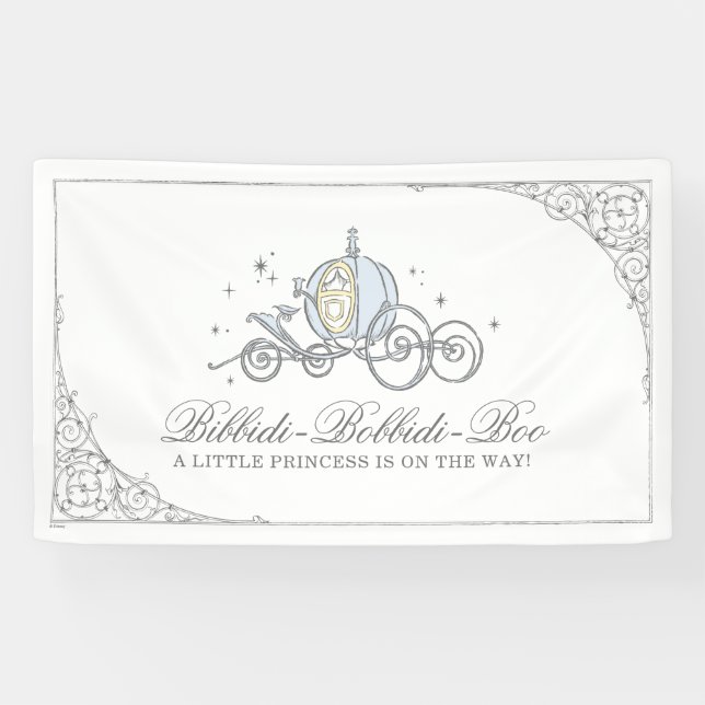 Banderoles Cendrillon| Baby shower Fairytale (Horizontal)