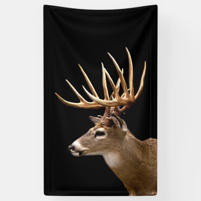 Banderoles Cerfs communs de mâle de mâle (Vertical)