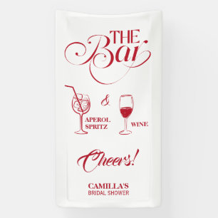 Banderoles C'est l'Amour Bar à Mimosa pour Enterrement de Vie