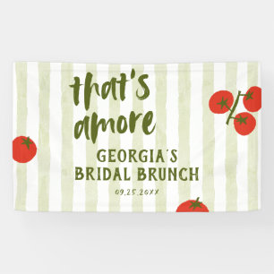 Banderoles C'est l'Amour: Réception de Mariage aux Tomates