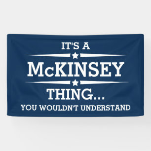 Banderoles C'est une chose familiale