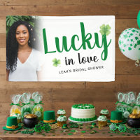 Chanceux en amour Saint Patrick Photo Bridal Showe